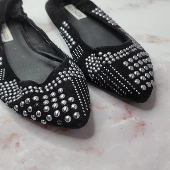 Kelsi Dagger Pointed toes studded flats 7.5 - Picture 13 of 14